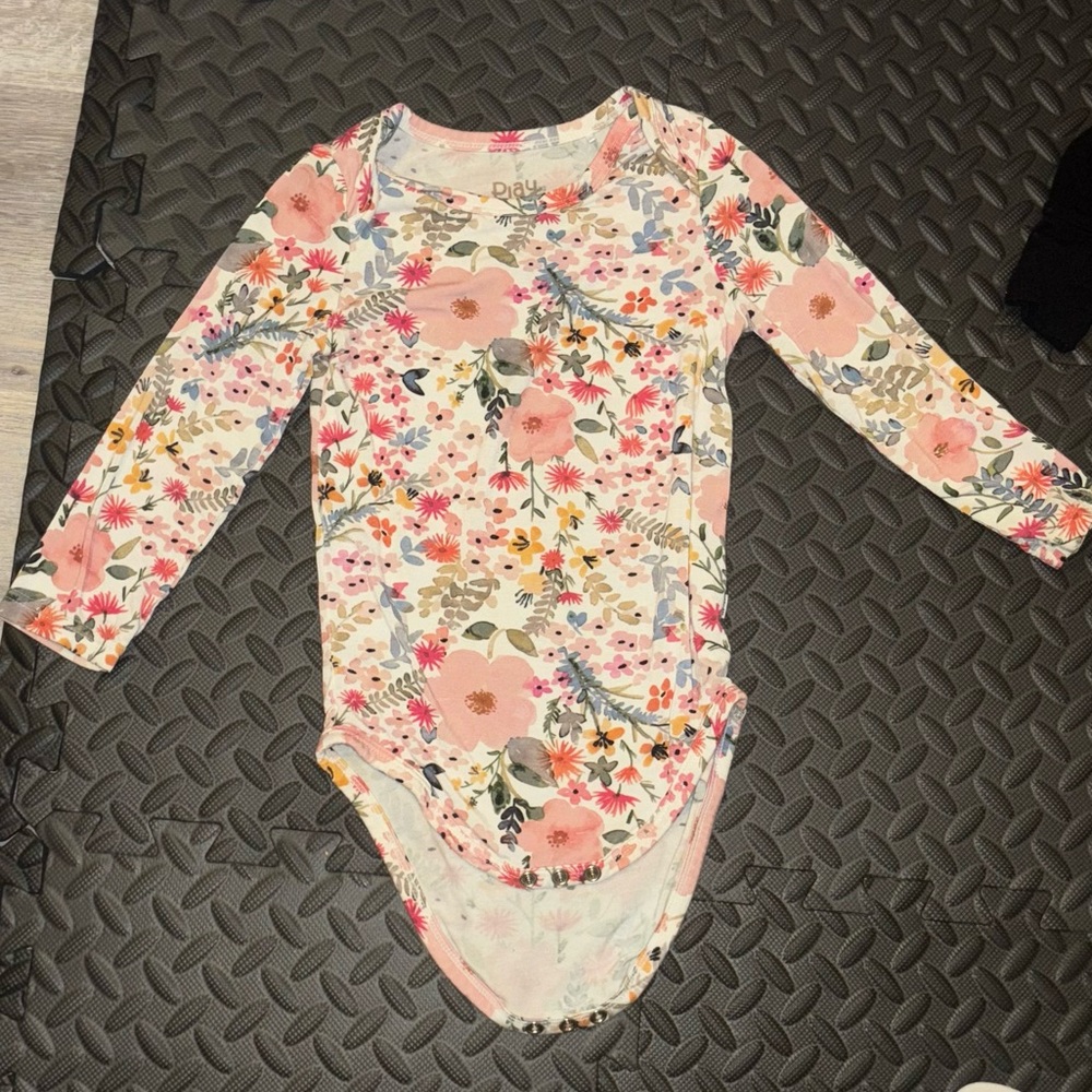 Little Sleepies Mauve Medows Bodysuit